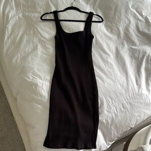 Aritzia Wilfred black dress